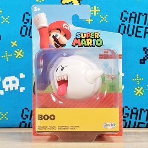 Jakks Pacific Super Mario Boo Ghost 2.5" Halloween Collectible Action Figure New